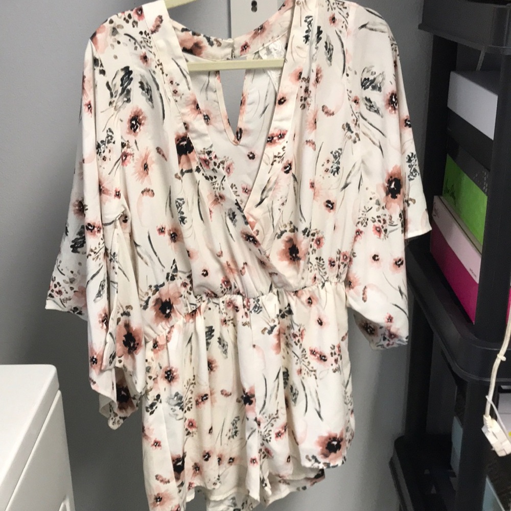 Pretty Floral Romper
